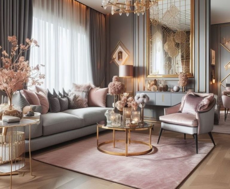 Как оформить гостиную в стиле спокойной роскоши: идеи и примеры